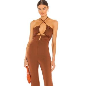 HOUSE OF HARLOW 1960 - x REVOLVE Lorenza Jumpsuit in Brown